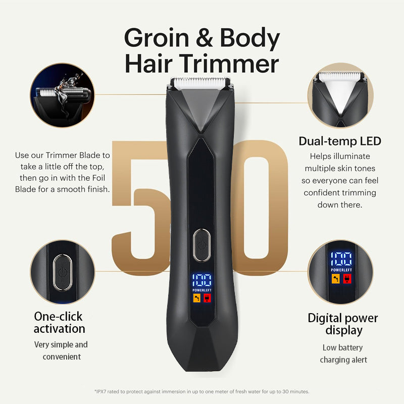 Rechargeable Hair Clipper Kit Bowlift
