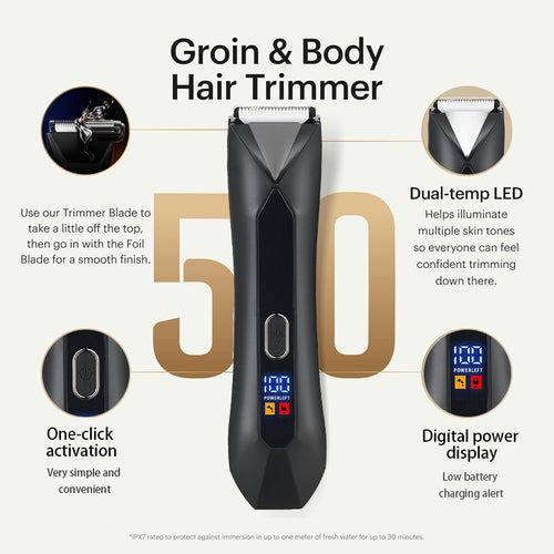 Rechargeable Hair Clipper Kit Bowlift