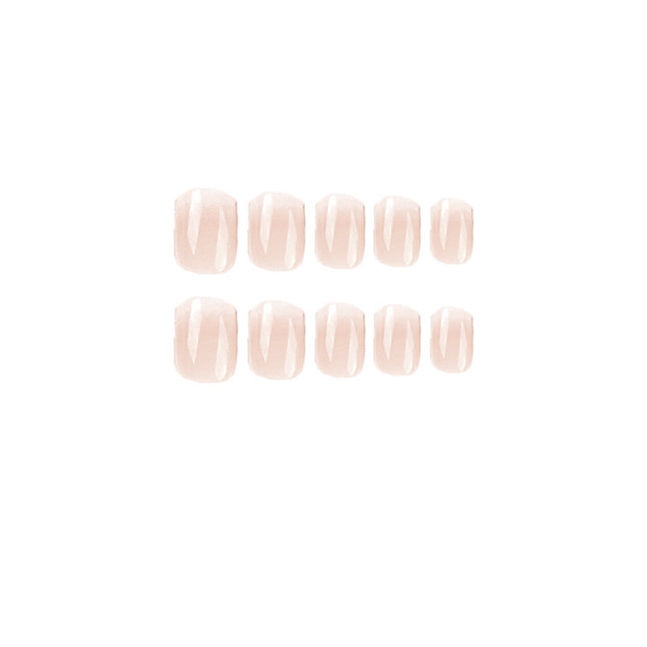 Elegant Nail Art in Natural Ombre Style Bowlift