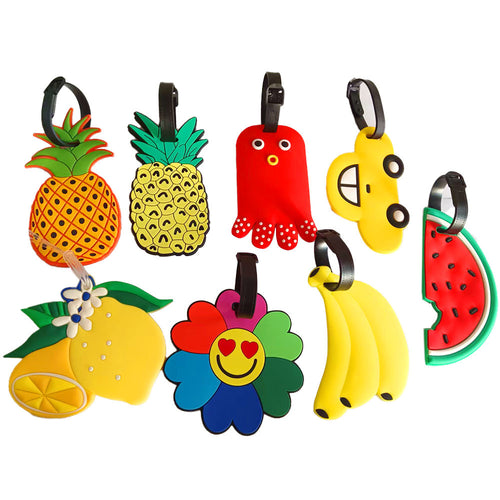 Unisex luggage tag in fruity lemon design Bowlift