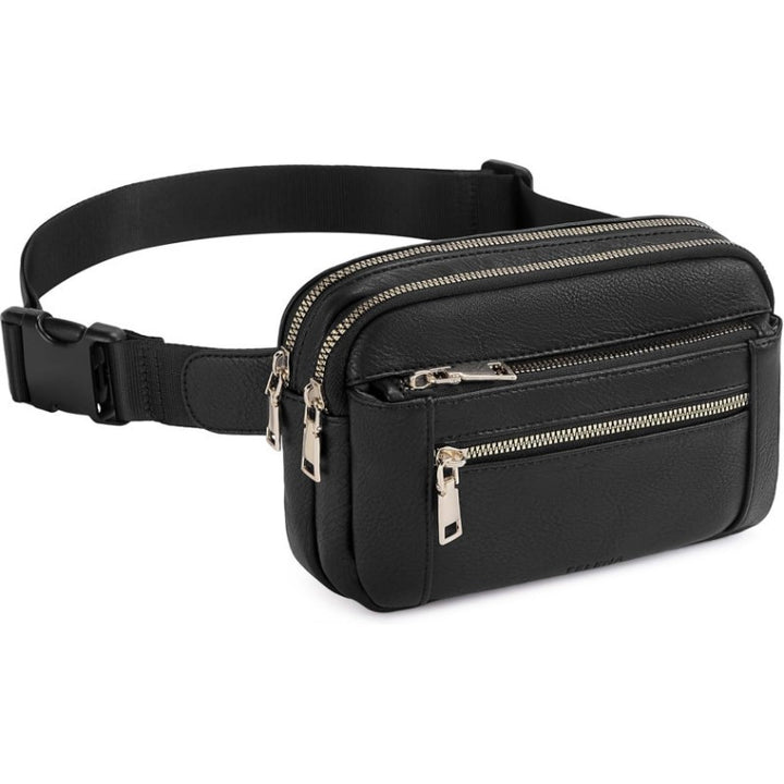 Elegant Leather Fanny Pack Bowlift