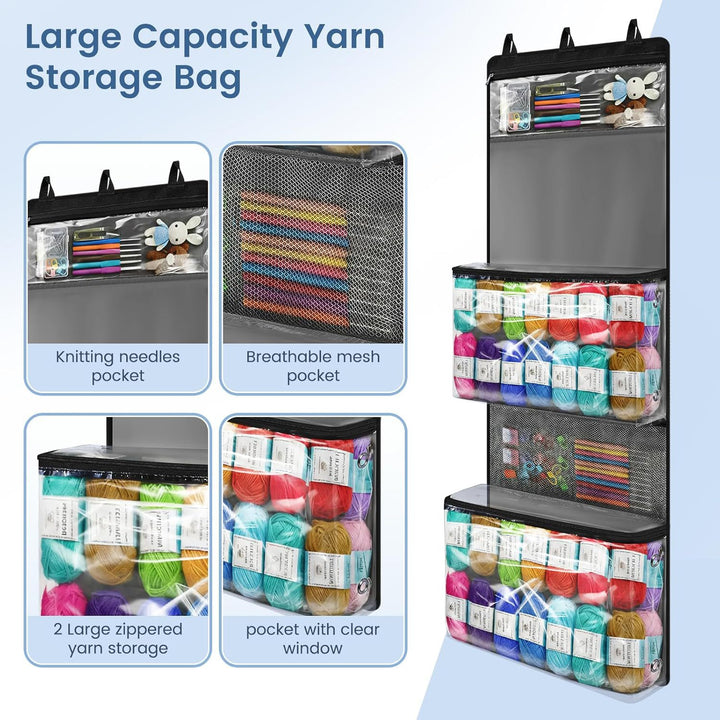 Creative Wool Organizer Bag Bowlift