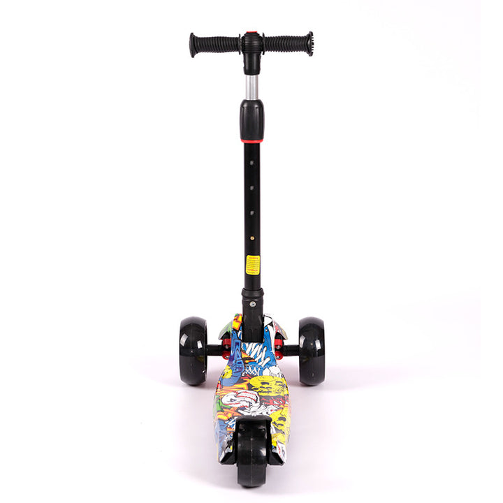 Colorful Graphic Kick Scooter Bowlift
