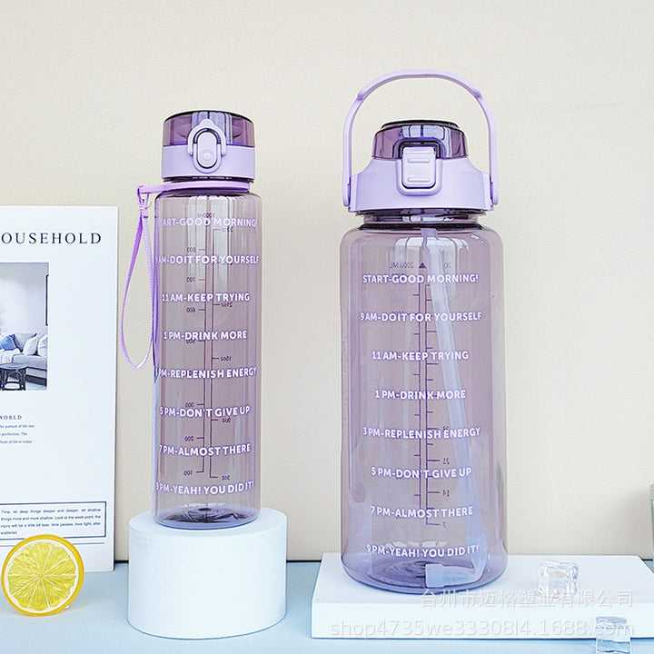 Ladies Motivational Water Bottle Bowlift