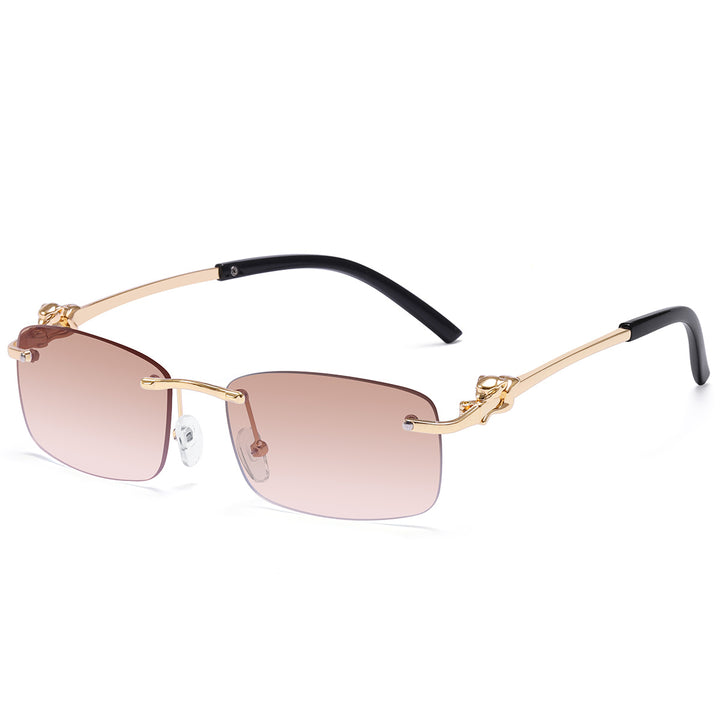 Women's elegant sunglasses with intricately designed metal frame Bowlift