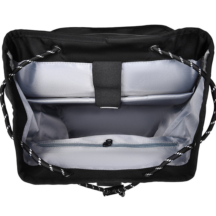 Backpack with large storage space and numerous compartments Bowlift