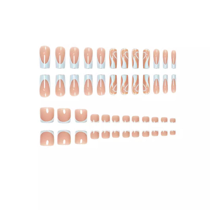 Artistic Marble Nail Art Set Bowlift