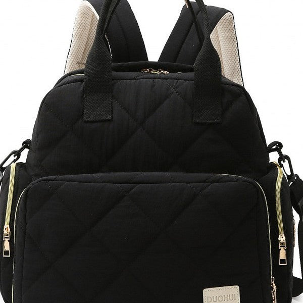 Stylish Quilted Work Backpack Bowlift
