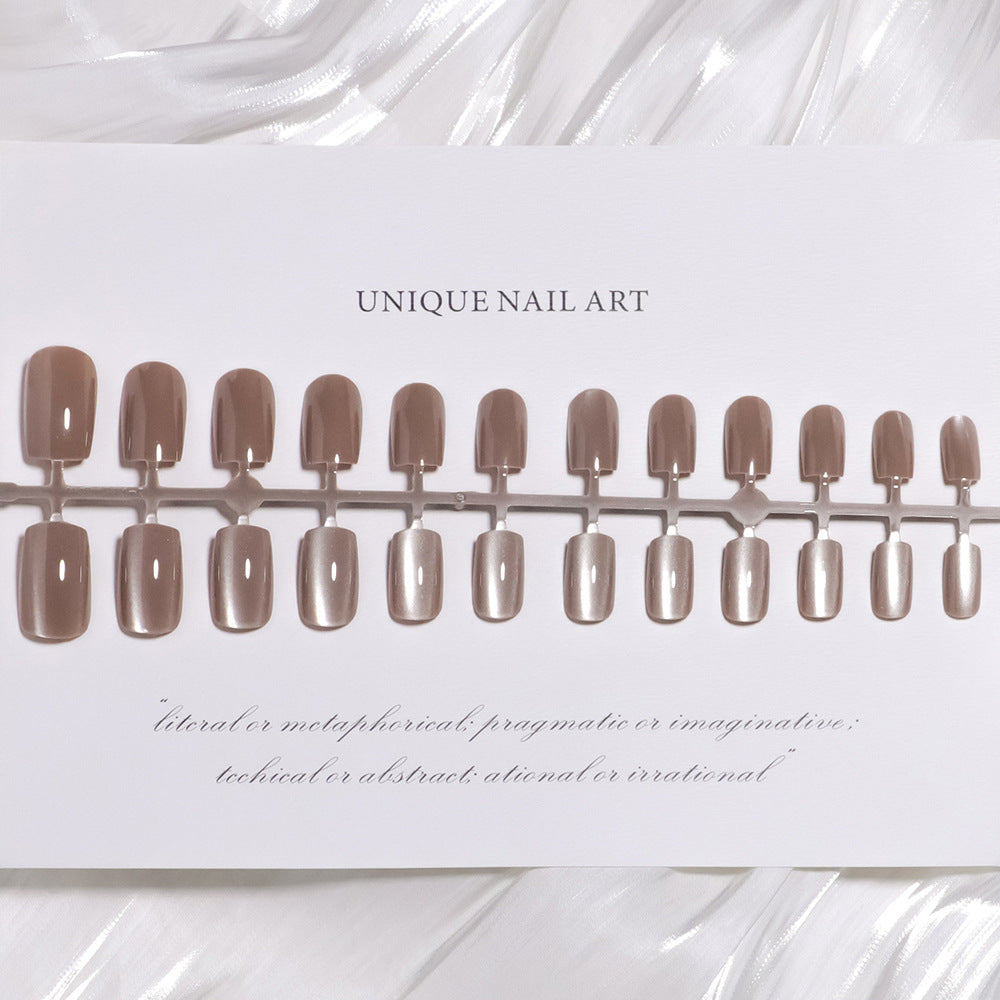 Unique Press-On Nail Art Set Bowlift