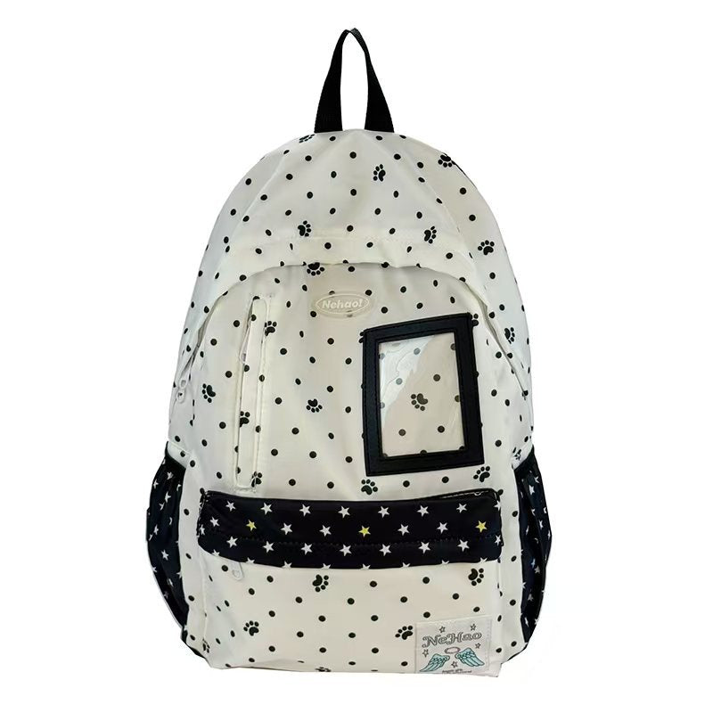 Stylish Floral Printed Backpack Bowlift