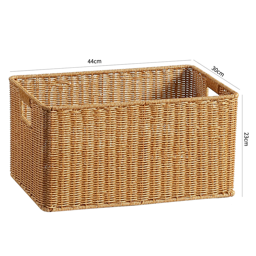 Stylish Woven Storage Bin Bowlift