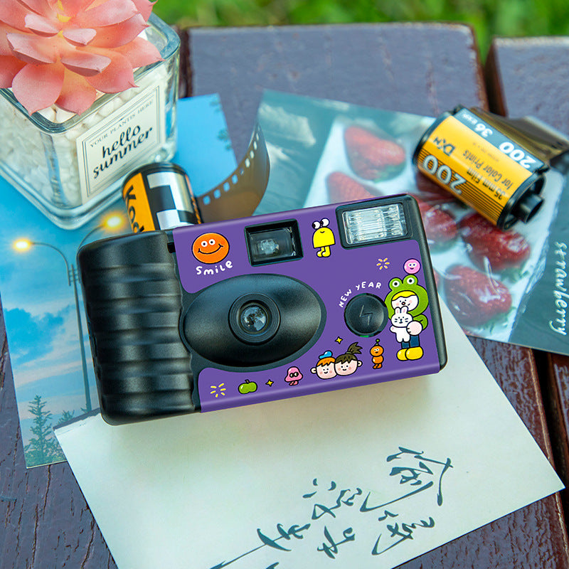 Playful Themed Instant Camera Bowlift