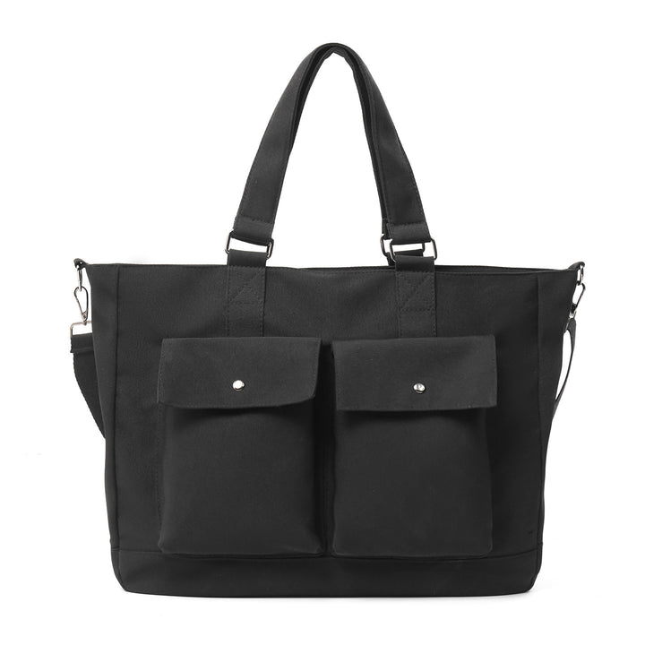 Versatile tote bag with practical exterior pockets Bowlift