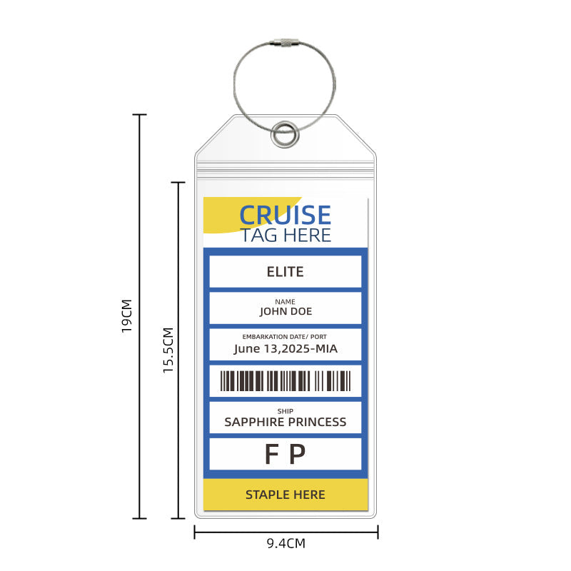 Travel Luggage Tag Bowlift