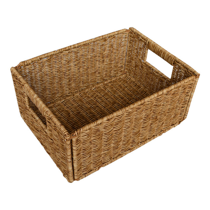 Versatile Handwoven Storage Basket Set Bowlift