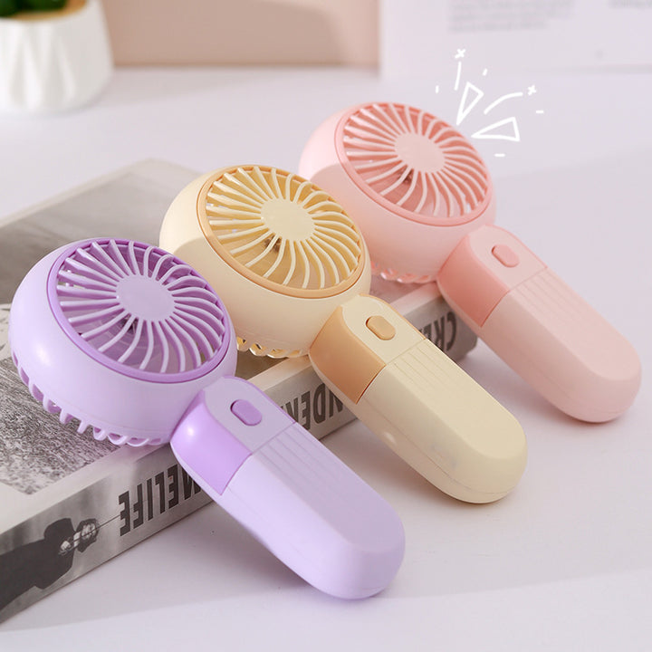 Unisex Portable USB Fan with Ergonomic Stand Bowlift