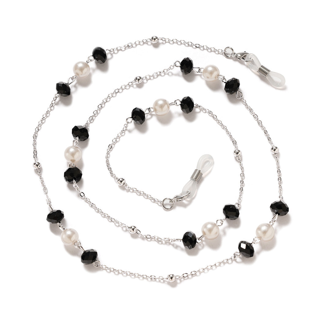 Luxurious Beaded Eyewear Chain Bowlift