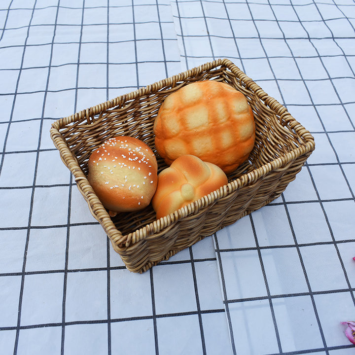 Natural Woven Storage Basket Bowlift