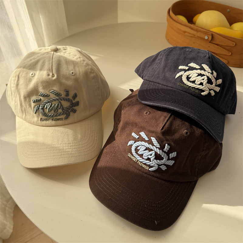 Women's Embroidered Baseball Cap Bowlift