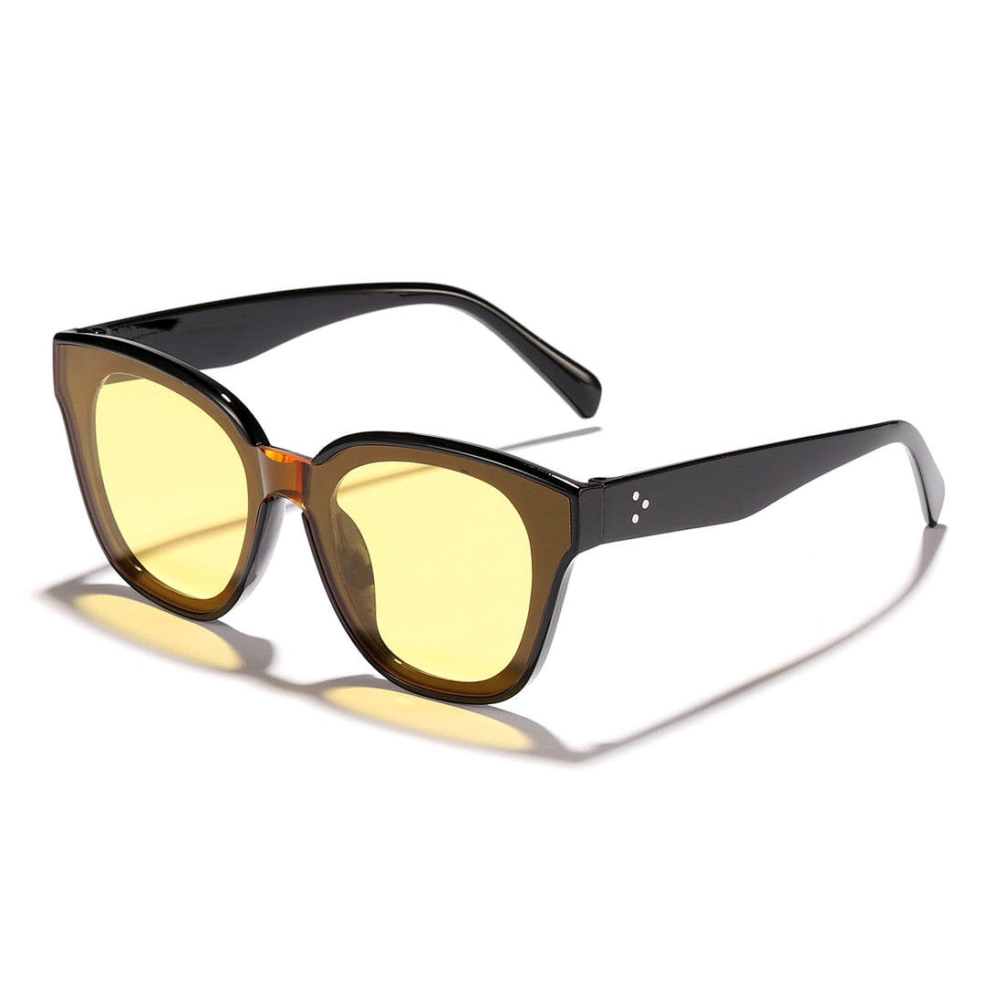 Women's fashionable sunglasses with wide frames and soft lenses Bowlift