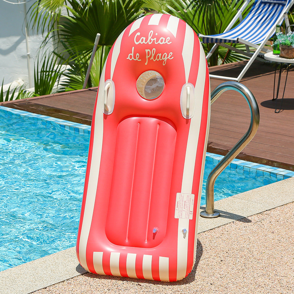 Ladies Inflatable Water Lounge with Side Handles Bowlift