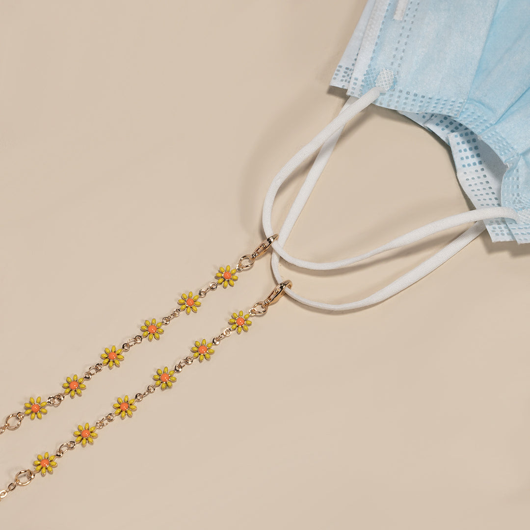 Floral Chain Eyewear Holder Bowlift