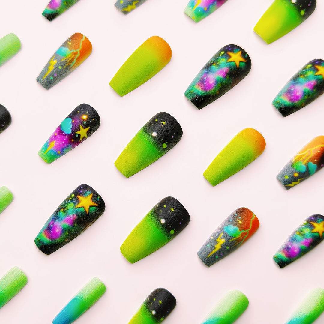 Cosmic Adventure Nail Art Bowlift