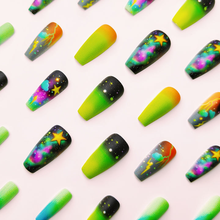 Cosmic Adventure Nail Art Bowlift
