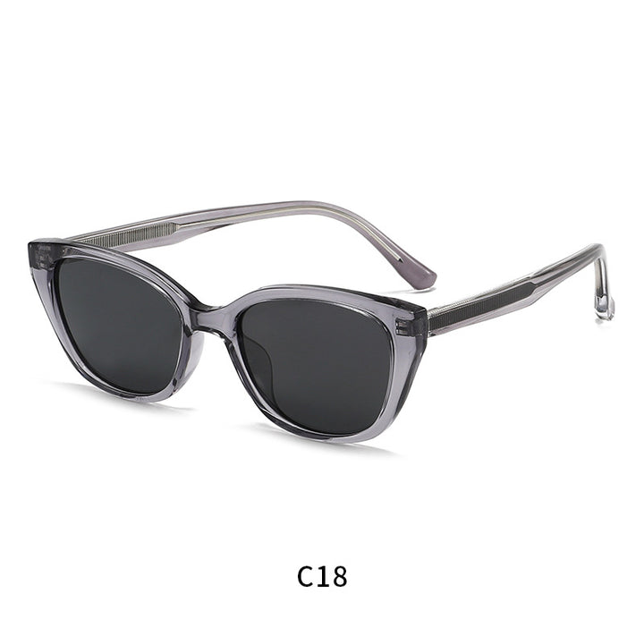 Women's fashionable Cat-Eye sunglasses with UV protection and flexible frame Bowlift