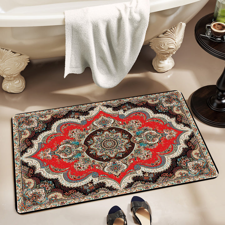 Ornate Decorative Bath Mat Bowlift