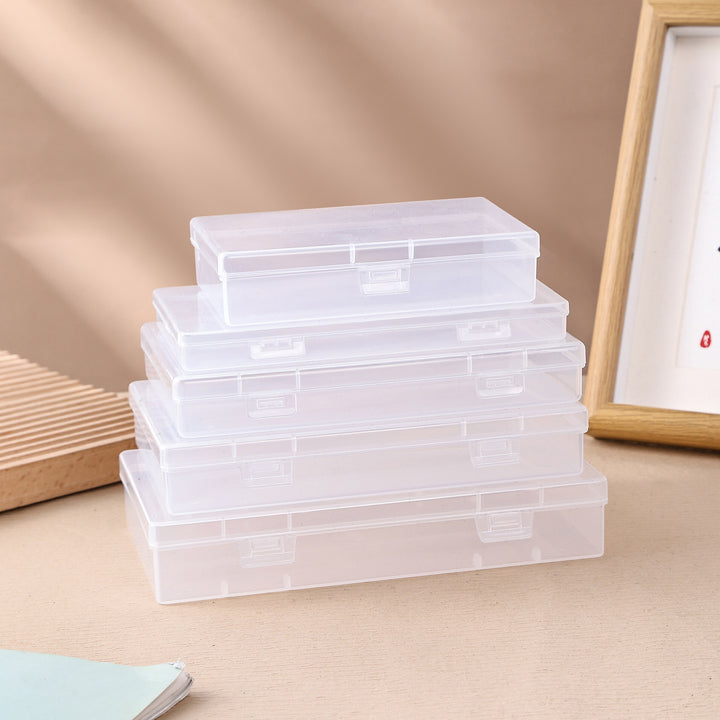 Compact Transparent Organizer Storage Box Bowlift