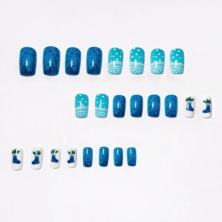 Creative Winter Art Nails Bowlift