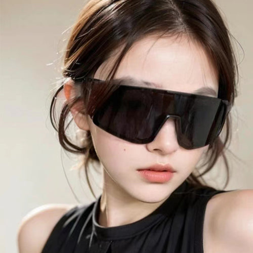 Men's Futuristic Shield Sunglasses Bowlift