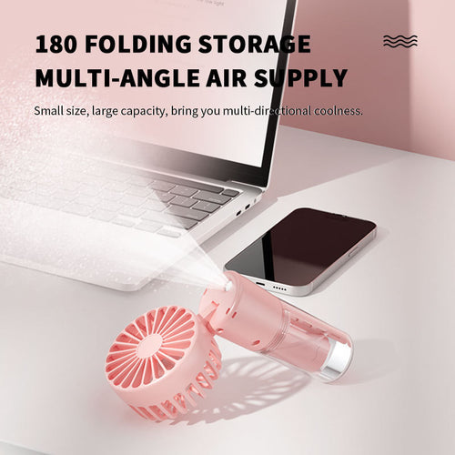 Portable Rechargeable Mist Fan Bowlift