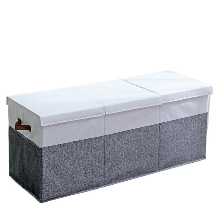 Robust storage chest with removable lid and carrying handles Bowlift