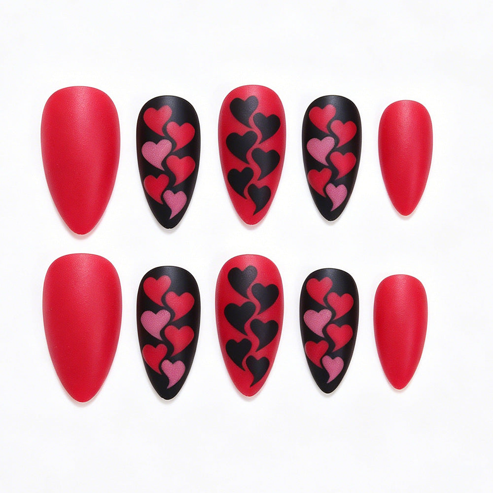 Heart Pattern Nail Art Kit Bowlift