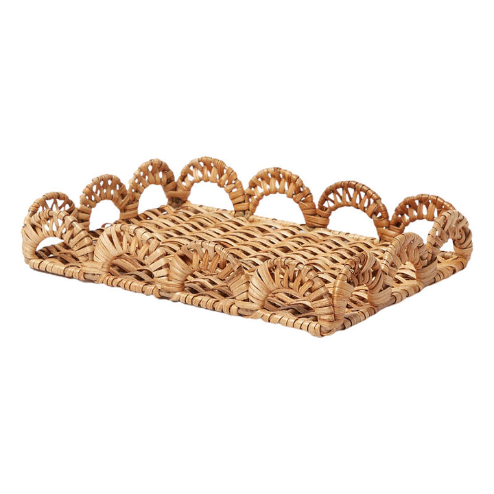 Elegant decoration basket with curved edge Bowlift