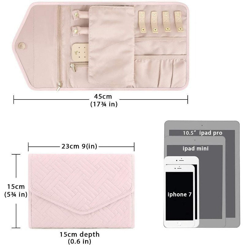 Jewelry organizer bag with removable inner compartment Bowlift