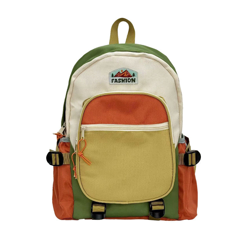 Multi-Pocket Casual Backpack Bowlift