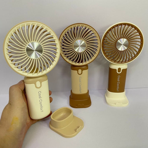 Unisex Portable Mini Handheld Fan with USB Charging Function Bowlift