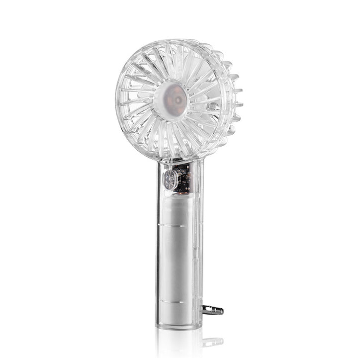 Women portable mini hand fan with ergonomic grip Bowlift