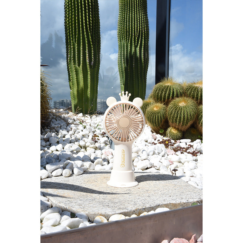 Women's Portable Mini Table Fan with Foldable Design Bowlift