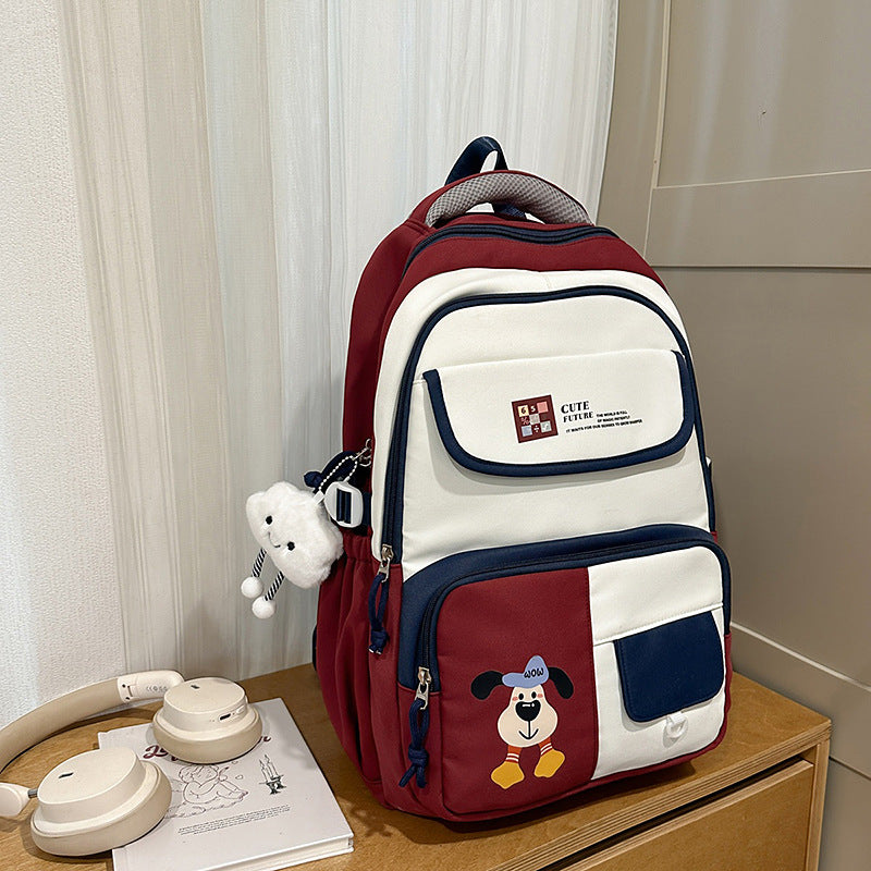 Stylish Multi-Pocket School Backpack