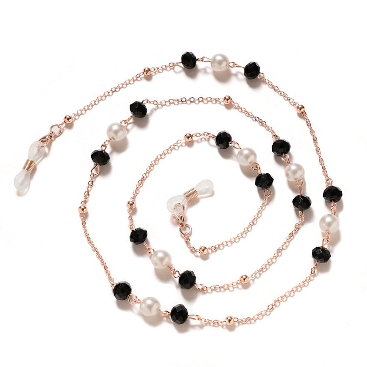 Luxurious Beaded Eyewear Chain Bowlift