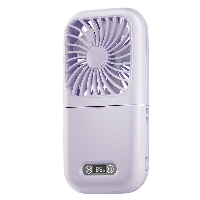 Unisex Portable Smart Handheld Cooling Fan Bowlift
