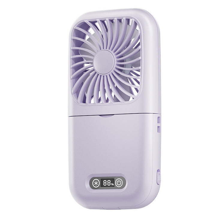Unisex Portable Smart Handheld Cooling Fan Bowlift