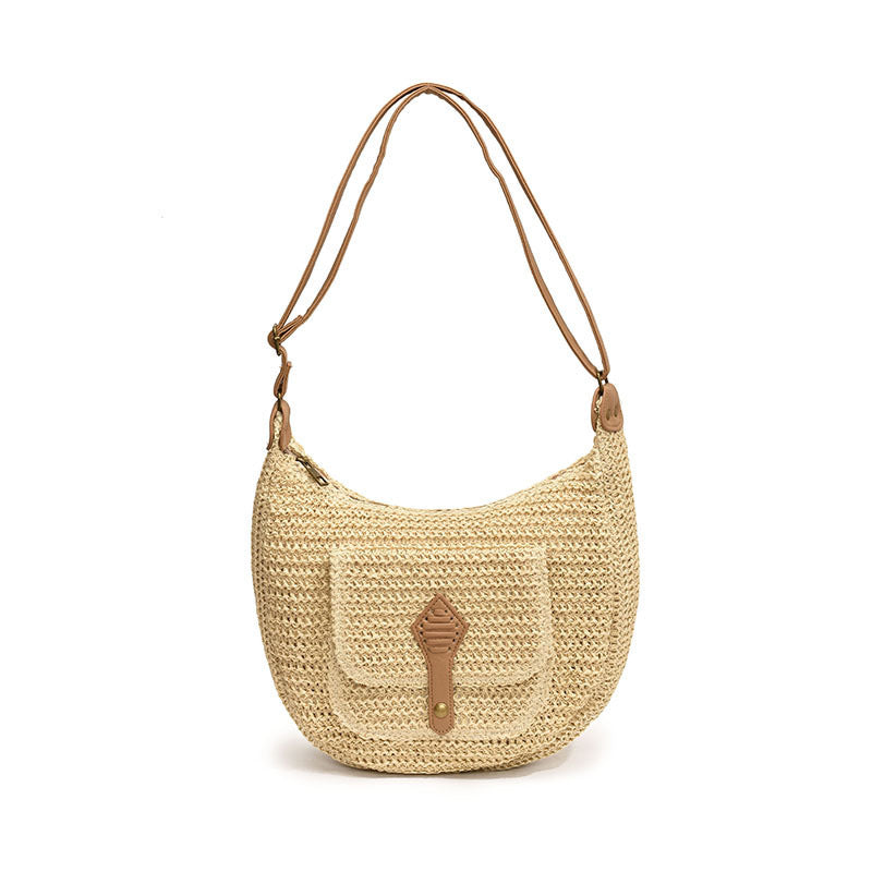 Handcrafted Macrame Hobo Bag Bowlift