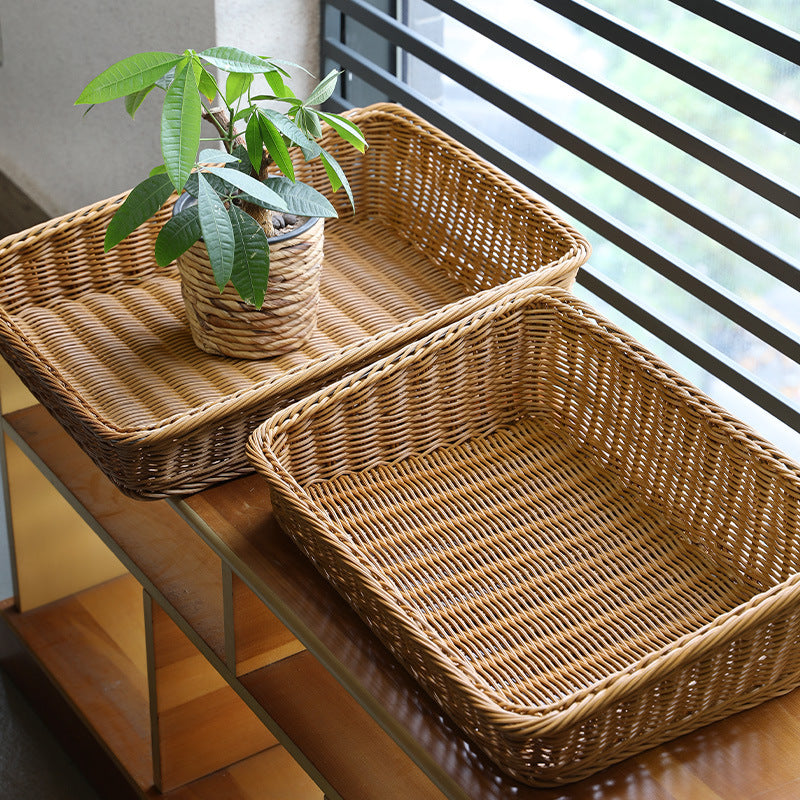 Woven Storage Basket Bowlift