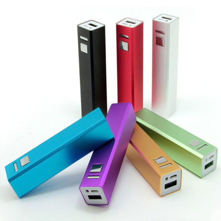 Slim portable USB external battery pack with LED indicator and aluminum casing Bowlift
