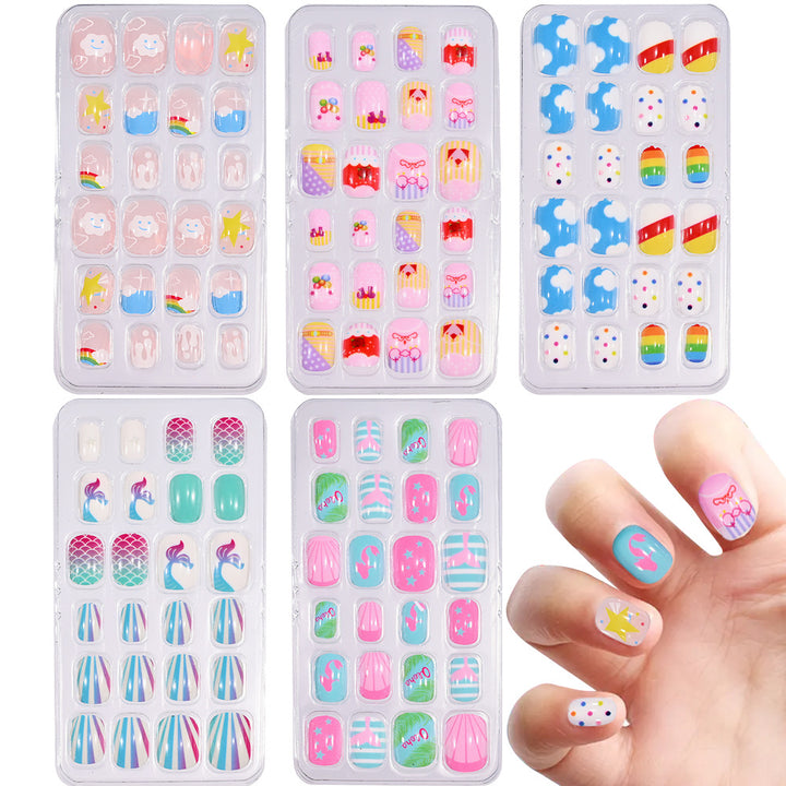 Creative Cartoon Nail Art Sticker Set Bowlift